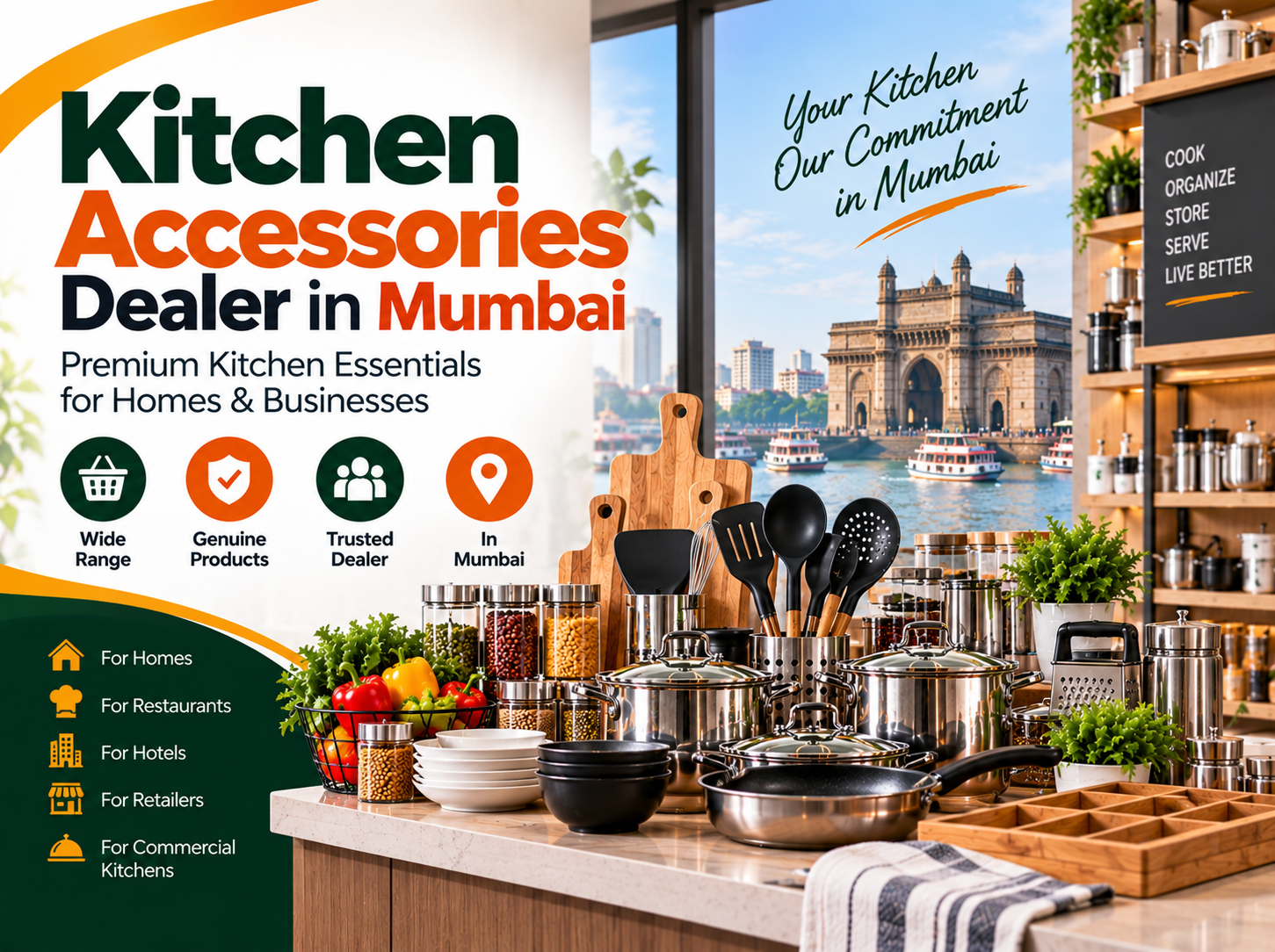 Kitchen Accessories Dealer in Mumbai